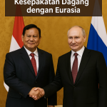 Prabowo Subianto & Vladimir Putin