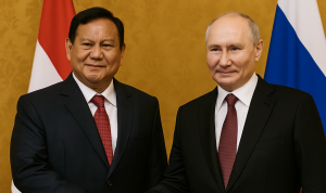 Prabowo Subianto & Vladimir Putin