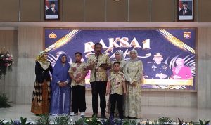 Kombes Pol. Andi M. Indra Waspada A, S.I.K., S.H., M.M., M.Si. dan Keluarga