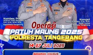 Poster Operasi Patuh Maung Polresta Tangerang